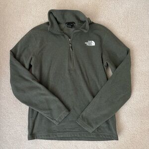 The North Face Green 1/4 Zip